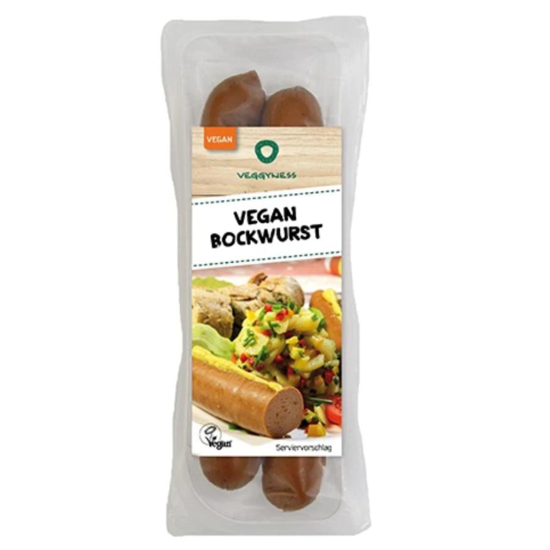 Βιολογικό Καπνιστό Λουκάνικο Seitan Vegan Bockwurst 200g Veggyness