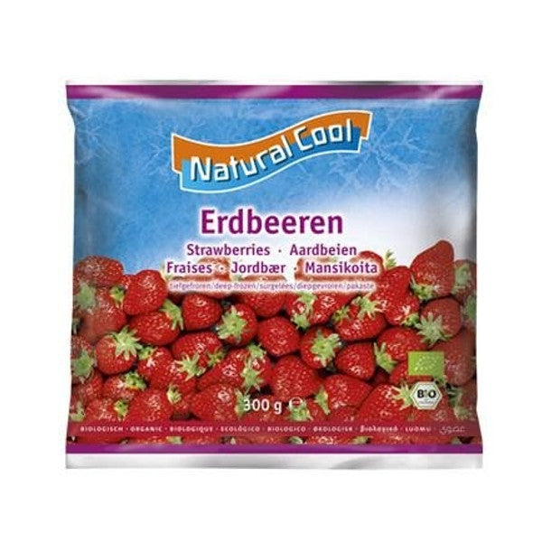 Βιολογικές Φράουλες Kατεψυγμένες 300g  Natural Cool
