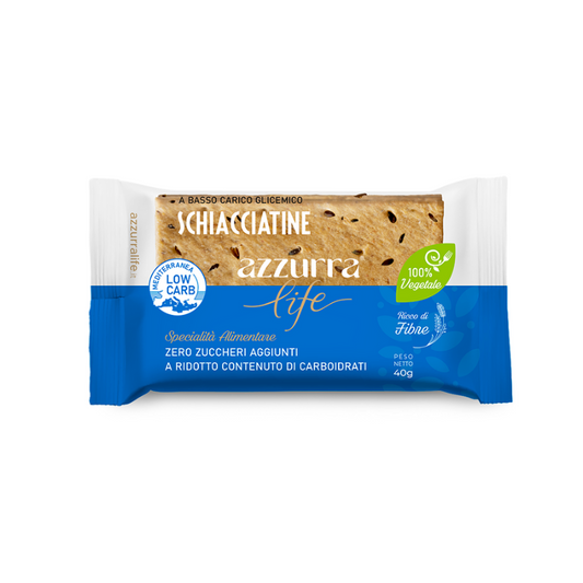 Azzurra Life Κράκερ με Λιναρόσπορο Low Carb 40g