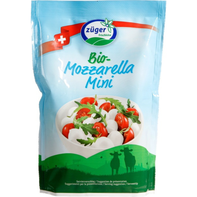 Züger Βιολογική  Mozzarella Mini 150g